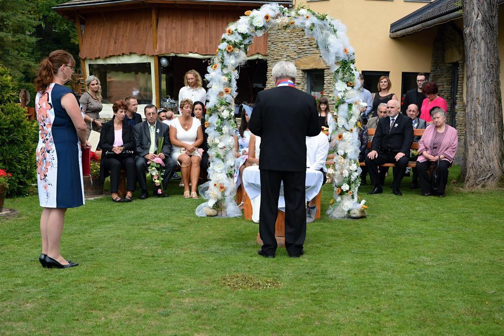 Penzion za mlynom Liptovská Teplá Esterno foto